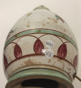 Denby Stoneware Hand Painted lamp base - Albert or Glynn College