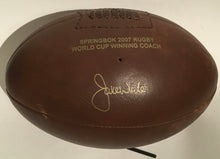 Load image into Gallery viewer, Springbok Rugby Ball - Genuine leather - Jake White 3007 world cup winning coach
