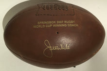 Load image into Gallery viewer, Springbok Rugby Ball - Genuine leather - Jake White 3007 world cup winning coach

