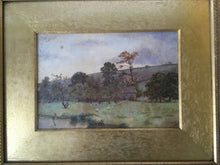 Load image into Gallery viewer, Antique English Leicester Watercolor painting  c.1878 by Elizabeth Pilsbury Ducks and pond
