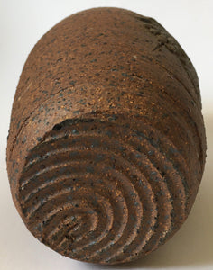 Steve Shapiro (South African) Stoneware vase - Hand Thrown Studio pottery - Art pottery reduction fired