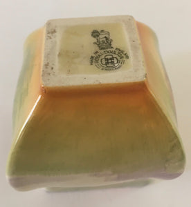 Royal Doulton Miniature vase 7017 'English Cottages D 4987 c.1940s
