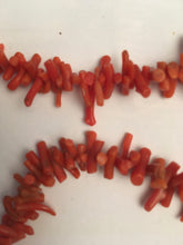 Load image into Gallery viewer, Coral Necklace 54 cm long
