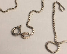 Load image into Gallery viewer, (STR8)  Sterling silver chain necklace 925 45cm long
