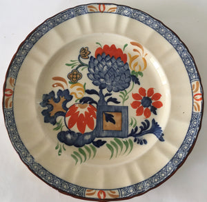 Mason's Patent Ironstone plate Antique English "Jardeniere" C2368 pattern c.1870 #3