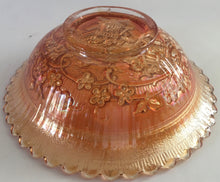 Load image into Gallery viewer, Imperial Carnival Glass bowl - Windmill Marigold - moulded art glass c.1900
