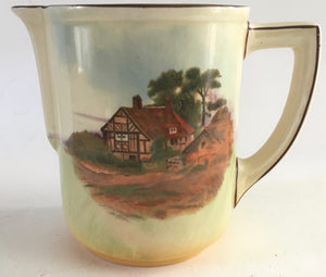 Royal Doulton Jug  'English Cottages' 13cm tall c.1942