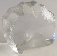 Load image into Gallery viewer, Nybro Sweden glass window decoration - fur seal - attributed
