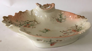 LIMOGES France Bowl "R. Deliniers & Co." made for Mc.burney aberdeen dundee Belfast